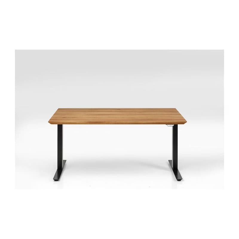 Symphony Oak kancelársky stôl čierny/hnedý 160x80