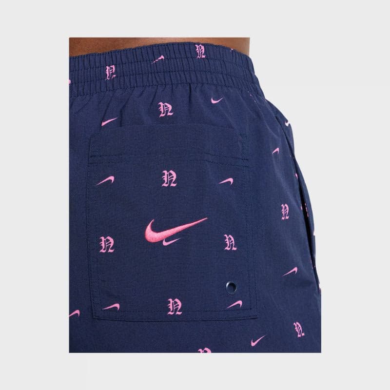 Pánske plavky NIKE SWIM LUXE LETTER 7 inch MIDNIGHT NA-MIDNIGHT NAVY 5