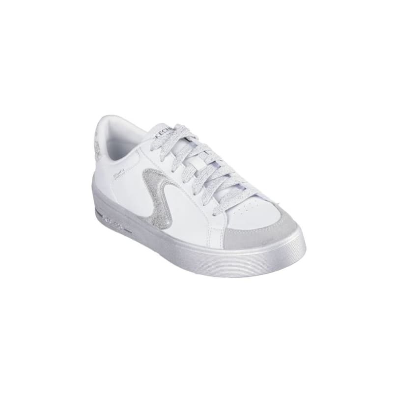 Dámska rekreačná obuv SKECHERS Hiland Quite Chic white silver