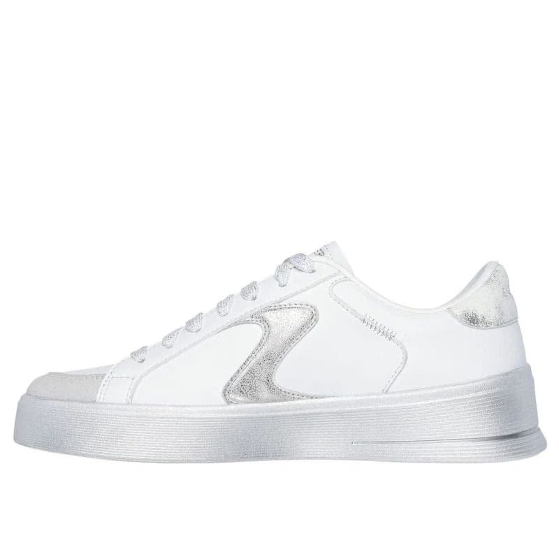 Dámska rekreačná obuv SKECHERS Hiland Quite Chic white silver 3