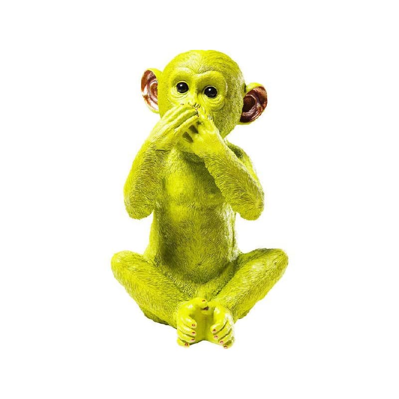Monkey Iwazaru pokladnička zelená 1