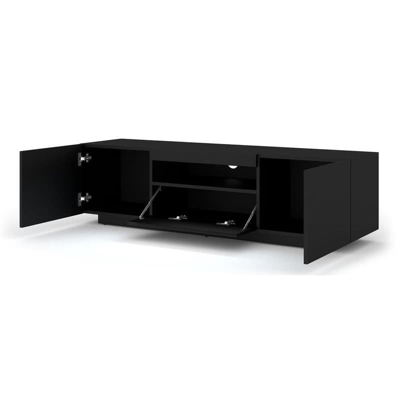 ArtBm TV stolík AURA 150 | čierny mat 6