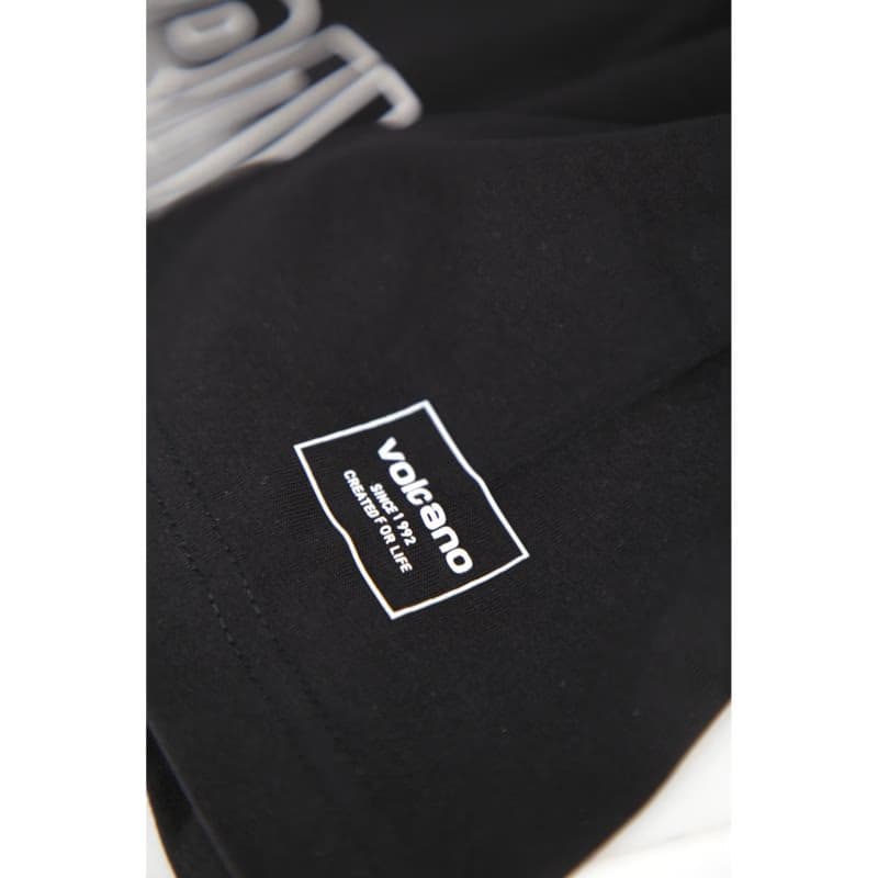 Pánske tričko s krátkym rukávom VOLCANO T-SILVER-BLACK 6