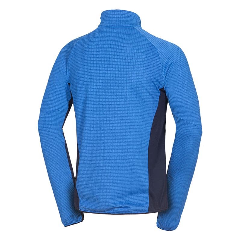 Pánska turistická mikina so zipsom NORTHFINDER PRIMO-282blueblack 5