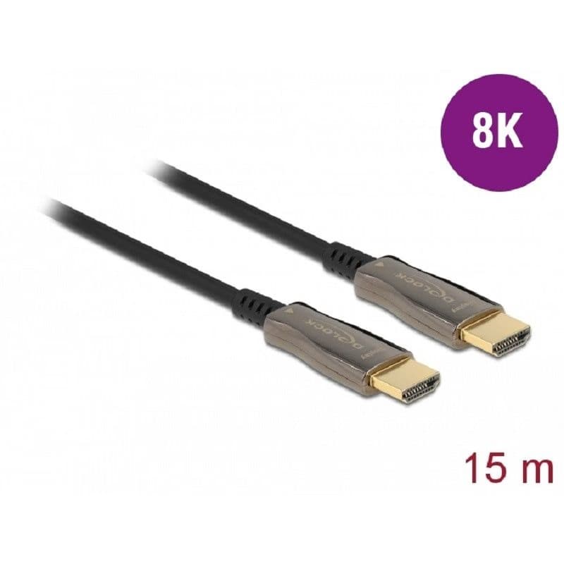 Delock Aktívny optický kábel HDMI 8K 60 Hz 15 m