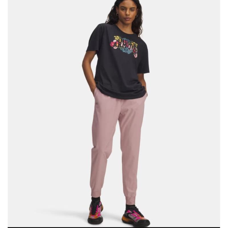 Dámske tepláky UNDER ARMOUR UA Rival Hi Rise Woven Pant 3