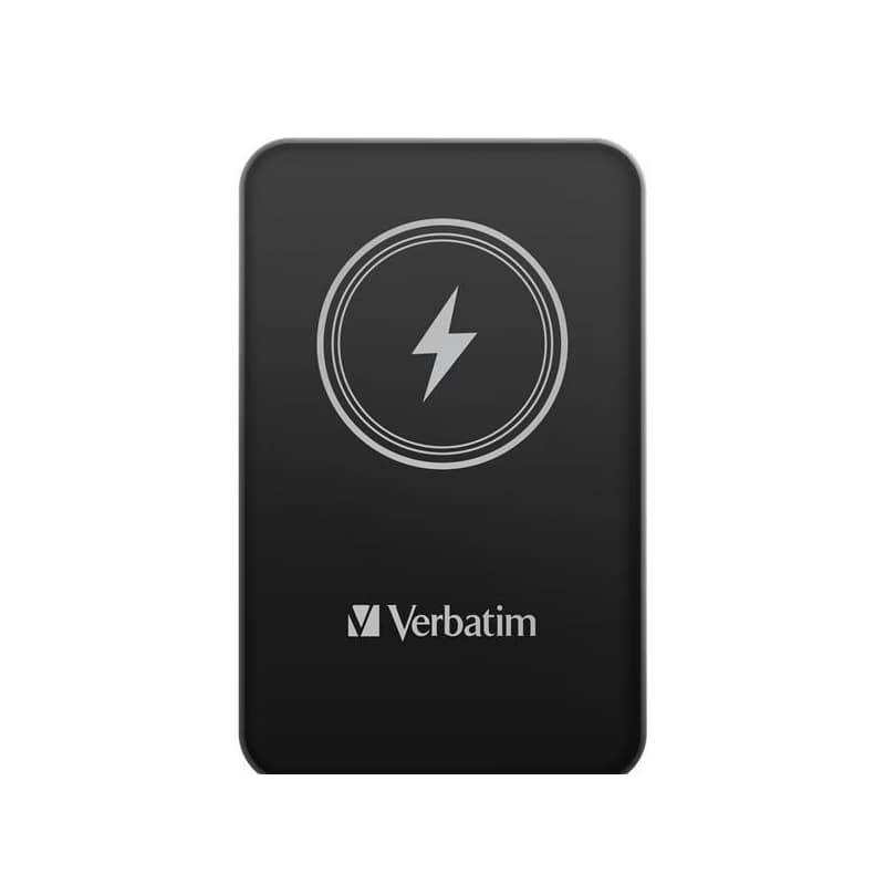 VERBATIM Powerbanka Charge 'n' Go, Magnetická, 5000 mAh, USB-C, Čierna 1