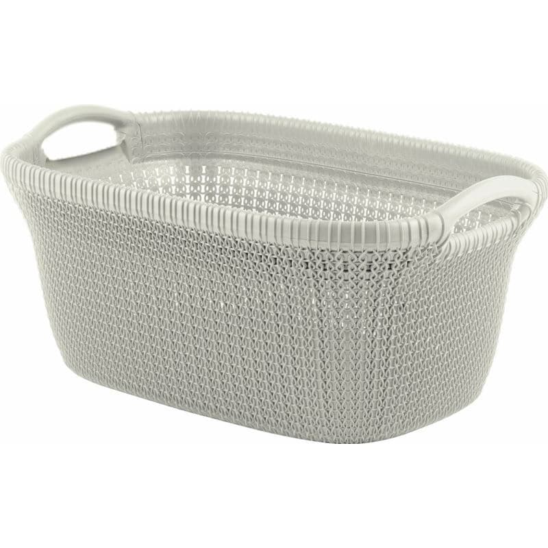 CURVER Kôš na čistú bielizeň KNIT 40l | krémová 1