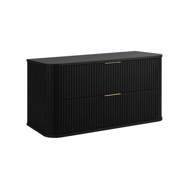Elvisia Skrinka pod umývadlo ELEGANCE Black | 100 cm 1