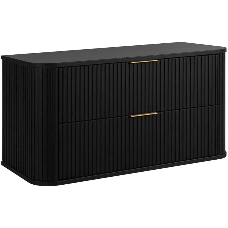 Elvisia Skrinka pod umývadlo ELEGANCE Black | 100 cm 3