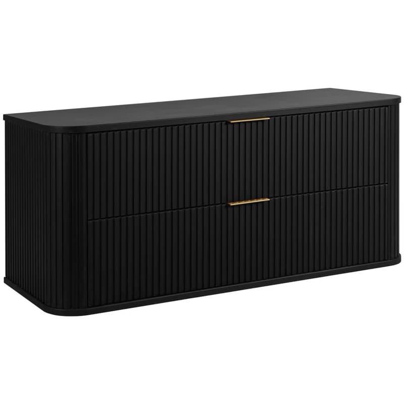 Elvisia Skrinka pod umývadlo ELEGANCE Black | 100 cm 4
