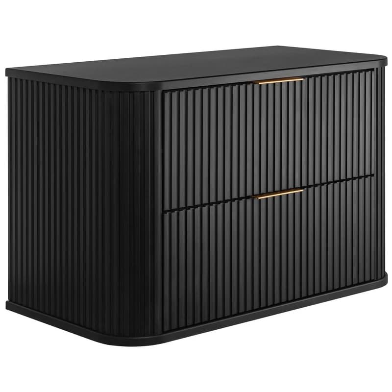 Elvisia Skrinka pod umývadlo ELEGANCE Black | 100 cm 5