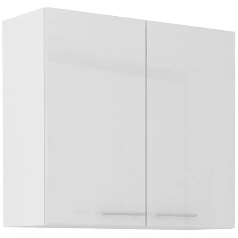 Kuchynská skrinka Lara 80g-72 2f Mdf biely lesk 1