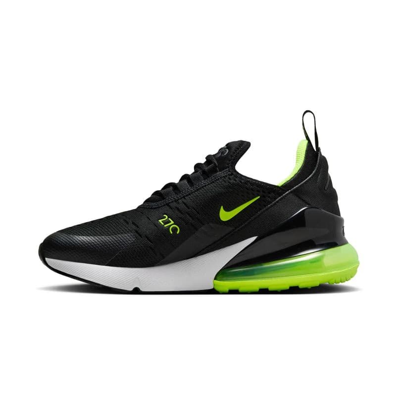 Chlapčenská rekreačná obuv NIKE Air Max 270 black lightning white volt 2