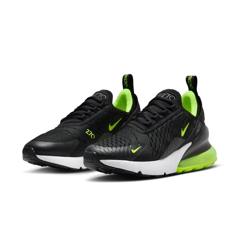 Chlapčenská rekreačná obuv NIKE Air Max 270 black lightning white volt 3