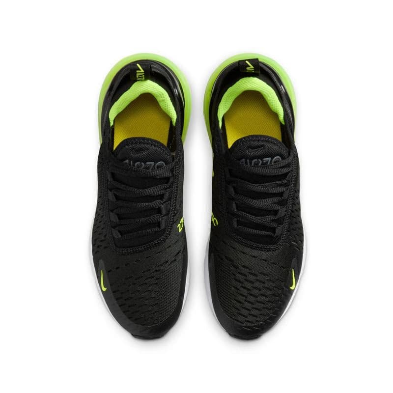 Chlapčenská rekreačná obuv NIKE Air Max 270 black lightning white volt 4
