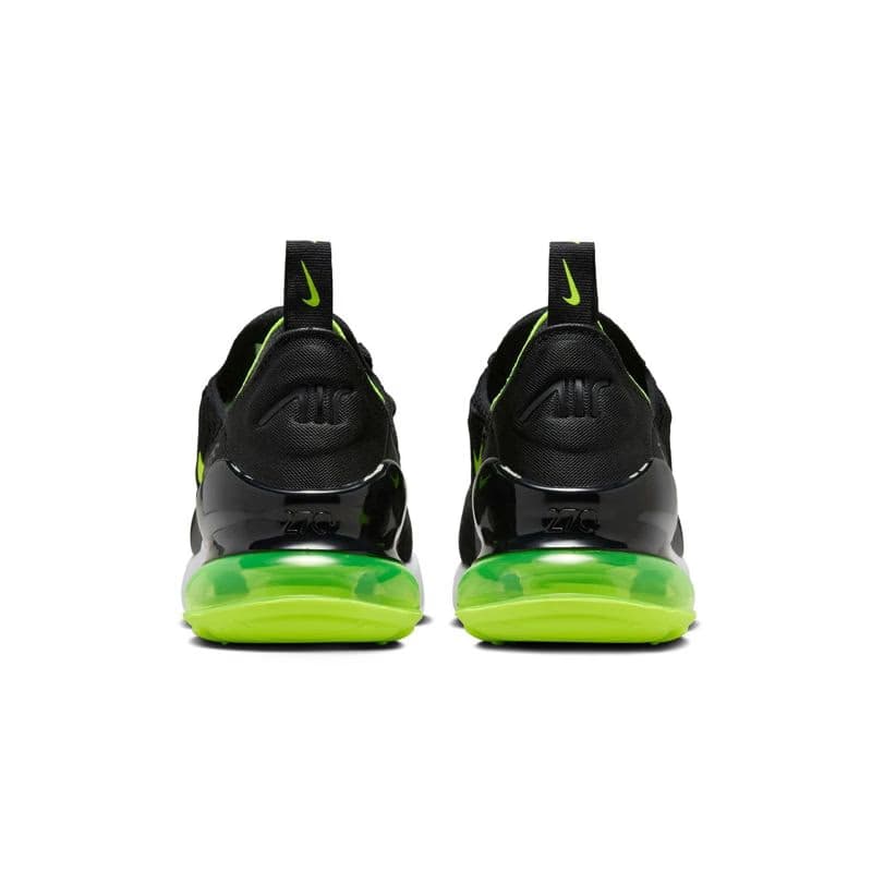 Chlapčenská rekreačná obuv NIKE Air Max 270 black lightning white volt 5