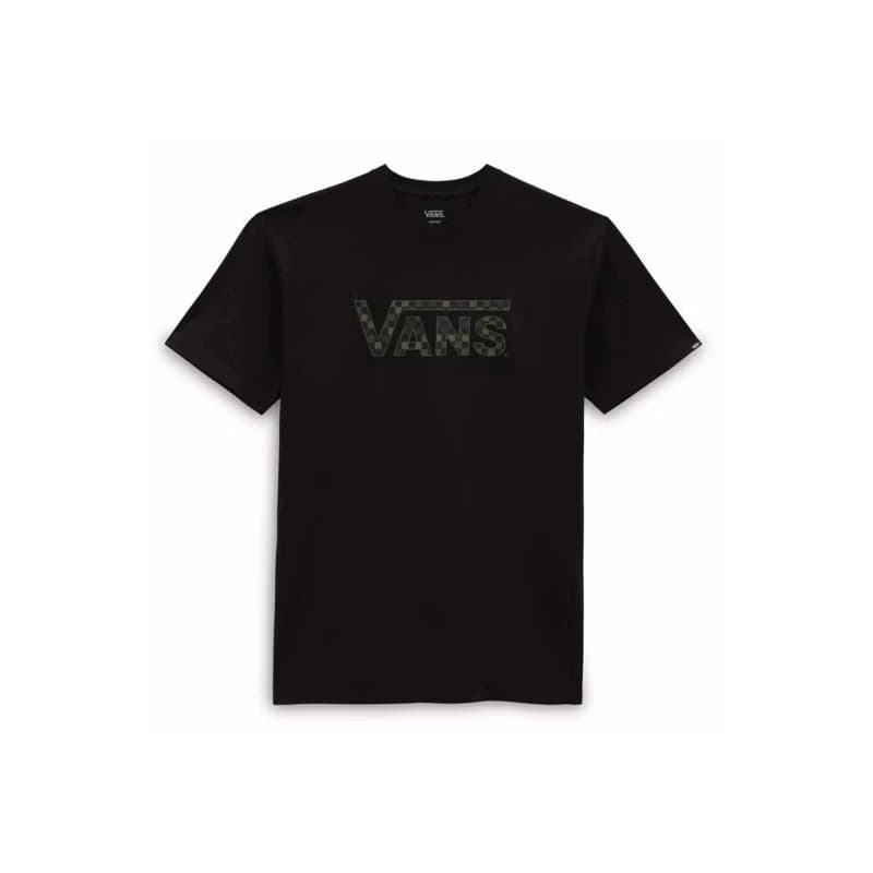 Pánske tričko s krátkym rukávom VANS CHECKERED -B BLACK-VN0A7UCP CAMO 3
