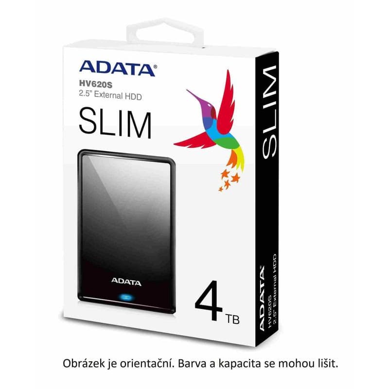 ADATA Externý HDD 2TB 2,5" USB 3.0 DashDrive HV620S, čierna 5