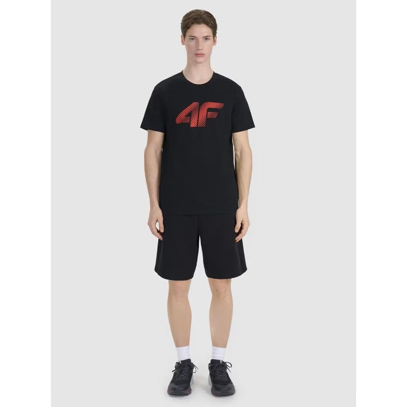 Pánske tričko s krátkym rukávom 4F TSHIRT M2257-020S-DEEP BLACK 4