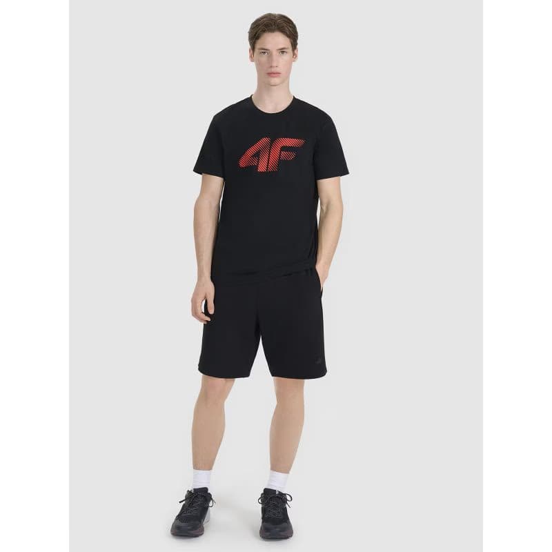 Pánske tričko s krátkym rukávom 4F TSHIRT M2257-020S-DEEP BLACK 5