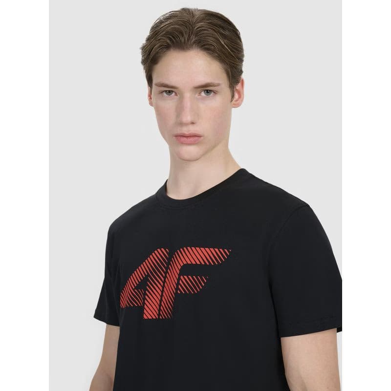 Pánske tričko s krátkym rukávom 4F TSHIRT M2257-020S-DEEP BLACK 6