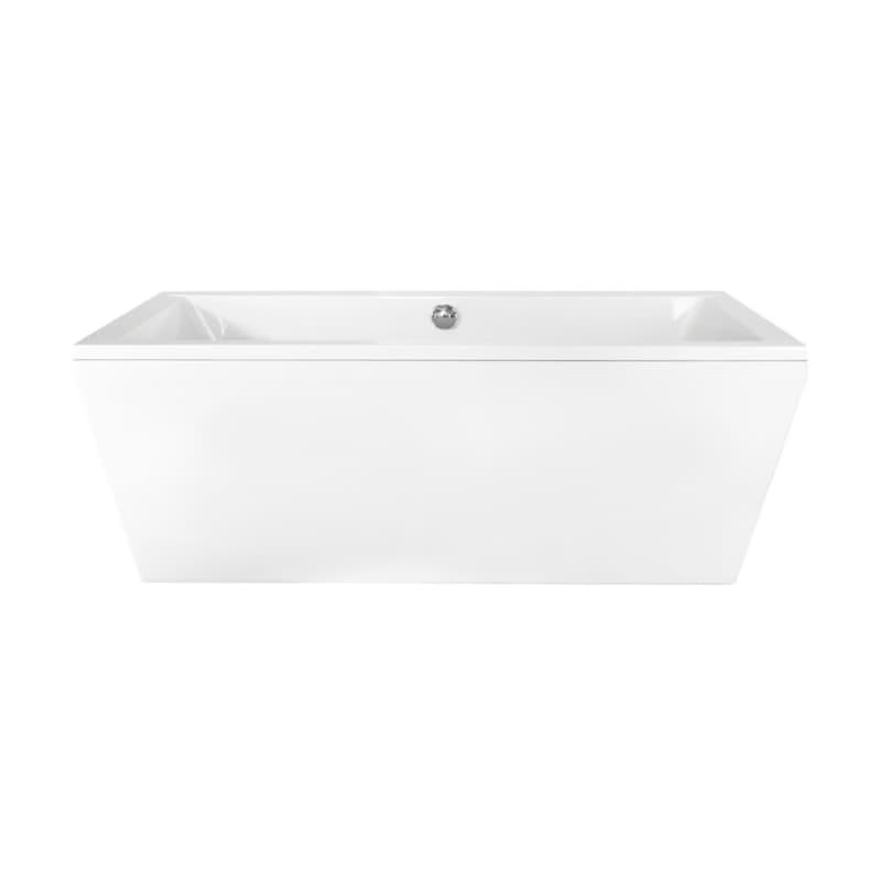 BESCO - Voľne stojaca vaňa VERA (LUZZI) - Farba - Biela, Rozmer vane - 170 × 75 cm VANLUZ170 3