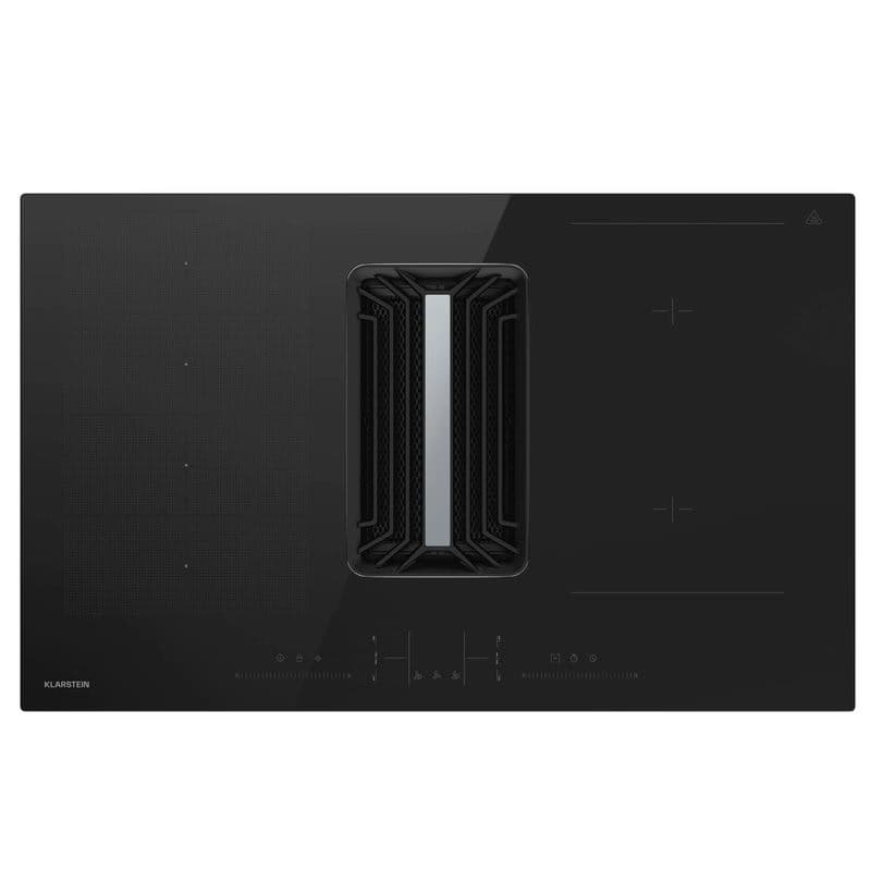 Klarstein AirJet Hybrid Down Air System, Indukčná varná doska s integrovaným digestorom, 600 m³/h, EEK A++ 1