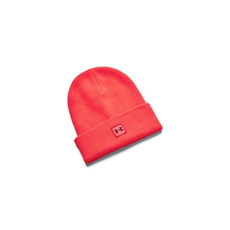 Pánska zimná čiapka UNDER ARMOUR UA Halftime Cuff-RED 1