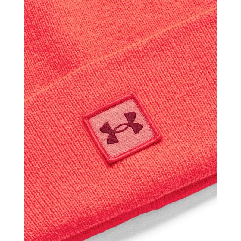 Pánska zimná čiapka UNDER ARMOUR UA Halftime Cuff-RED 2