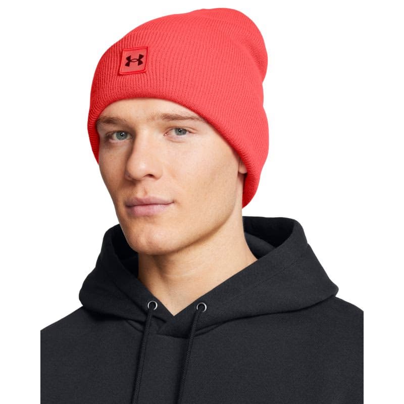 Pánska zimná čiapka UNDER ARMOUR UA Halftime Cuff-RED 3