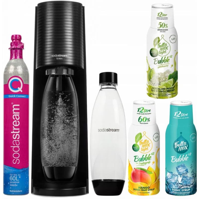 Terra Black výrobník SODASTREAM 6