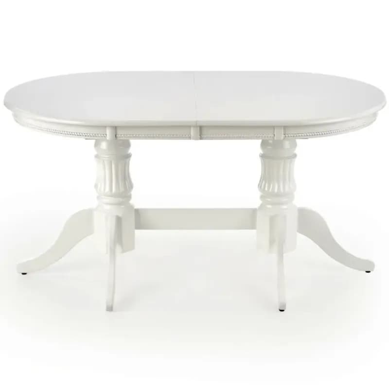 Rozkladací stôl Joseph 150/190x90cm Mdf/Drevo – Biely