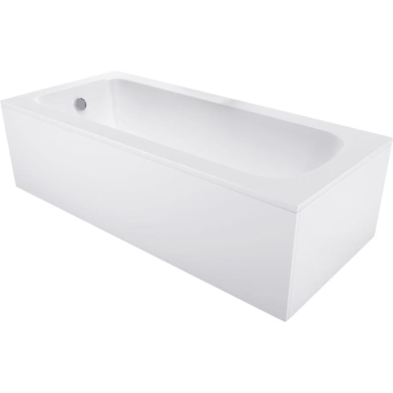 MEXEN/S - Vega klasická vaňa 130 x 70 cm s panelom, biela 55011307000X 1