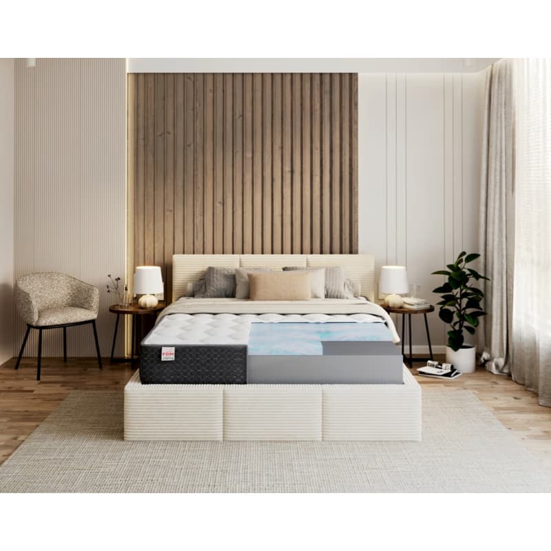 FDM Penový matrac MERIDO Silvercare Border 30 | 180 x 200 cm 4