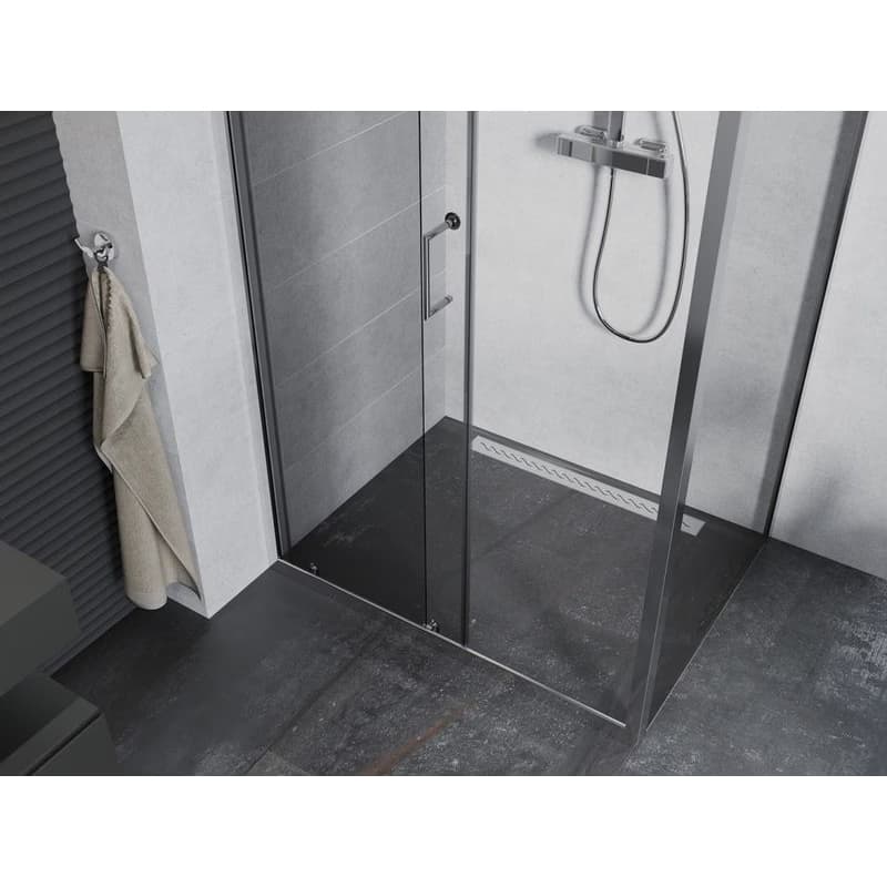 MEXEN/S - APIA sprchovací kút 110x70, transparent, chróm 840-110-070-01-00 5