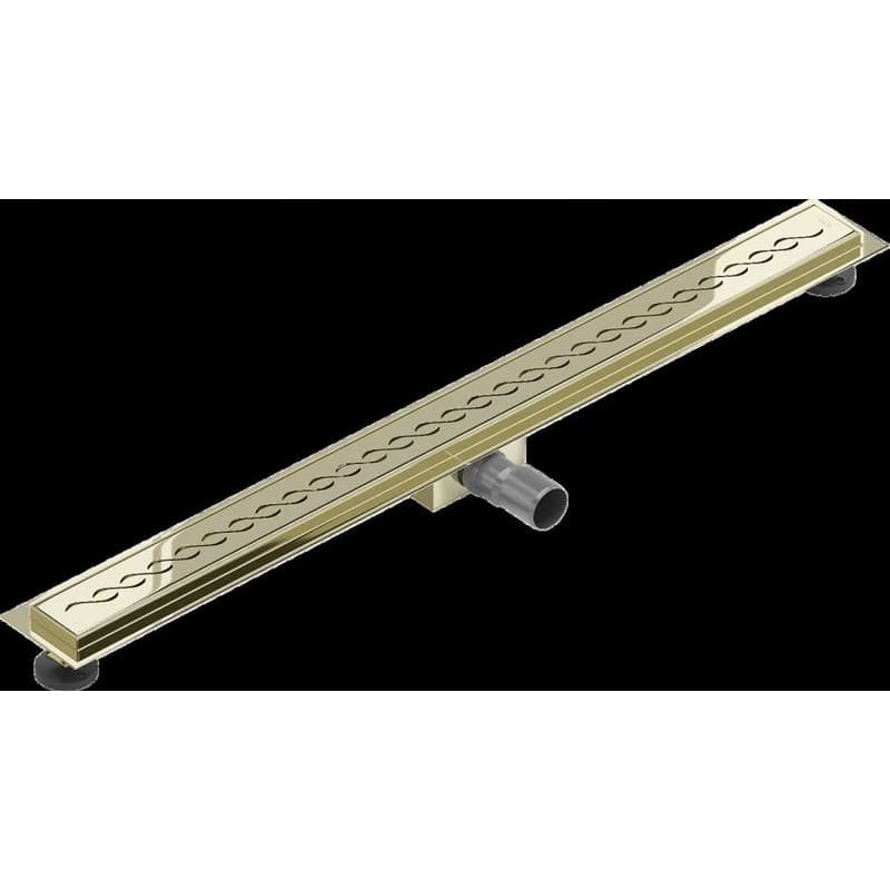 MEXEN/S - Flat M18 odtokový žľab 90 cm zlatý 1523090-15 5