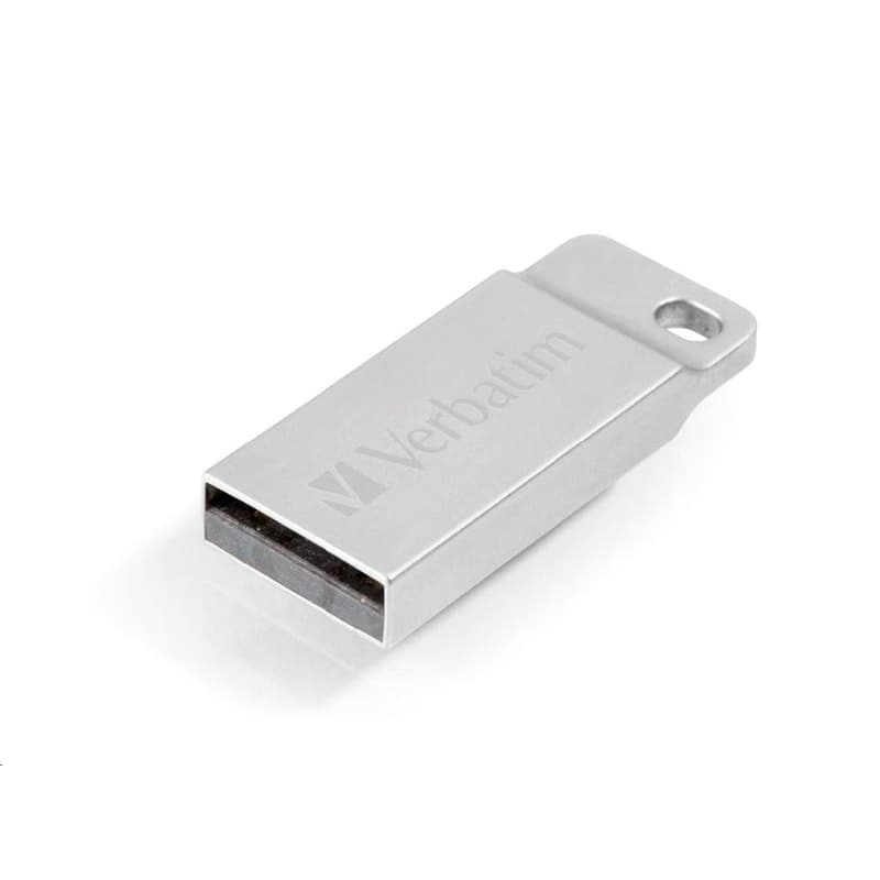VERBATIM Flash Disk 32GB Metal Executive, USB 2.0, strieborná