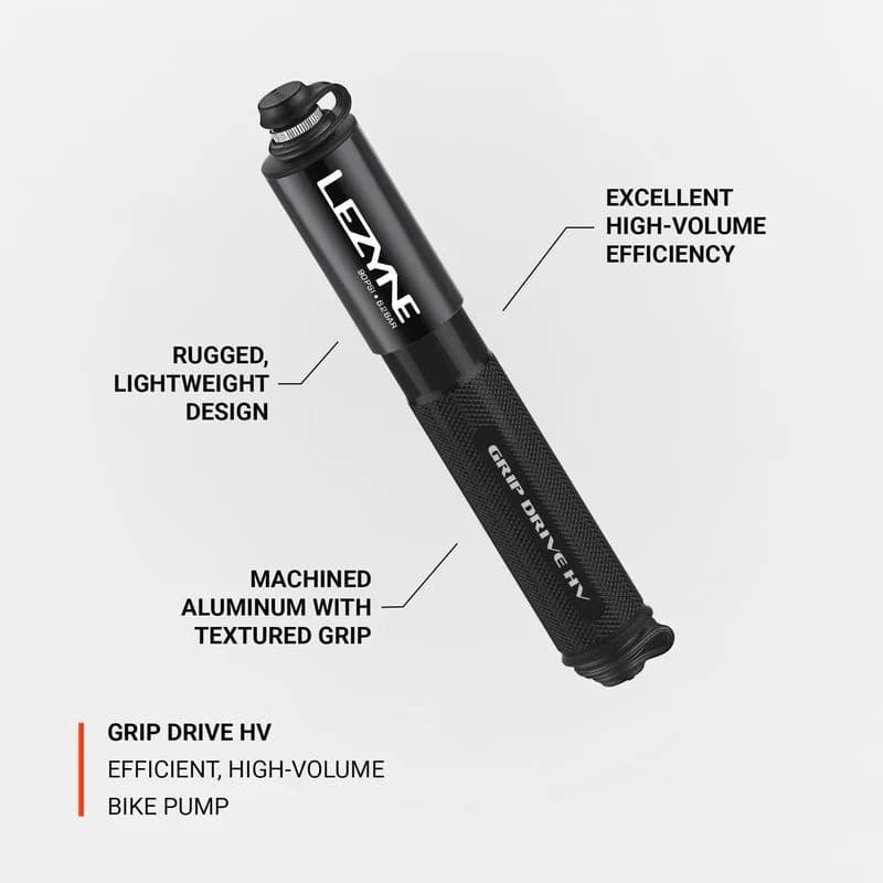 Pumpa na bicykel LEZYNE GRIP DRIVE HV - S 2