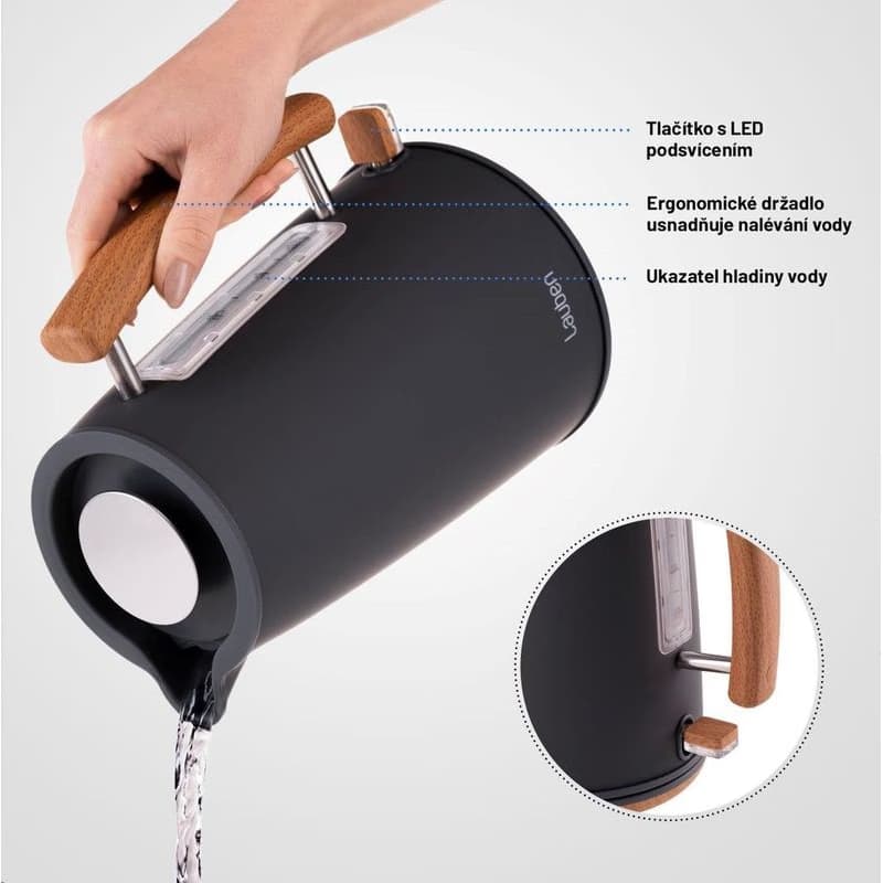 Lauben Electric Kettle 17GR 4
