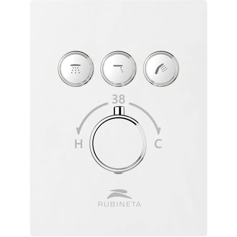 Rubineta - Termostatická podomietková batéria Thermo-3F OLBAPM0016 4