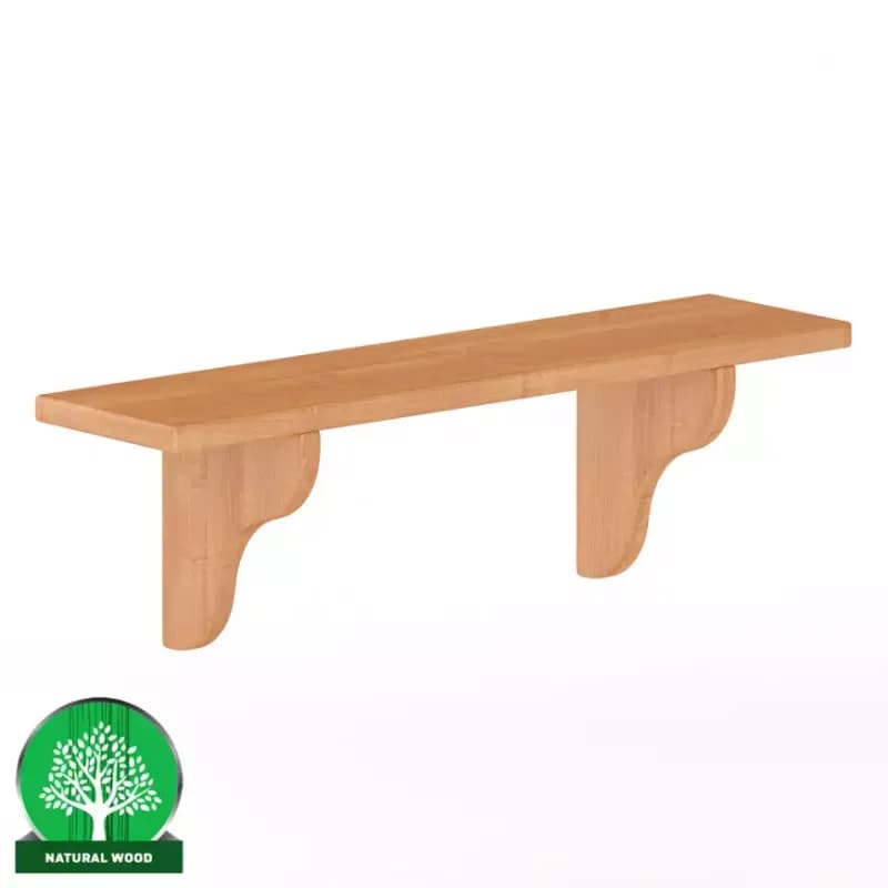 Polička borovica PK121-80x25x20 jelša 1