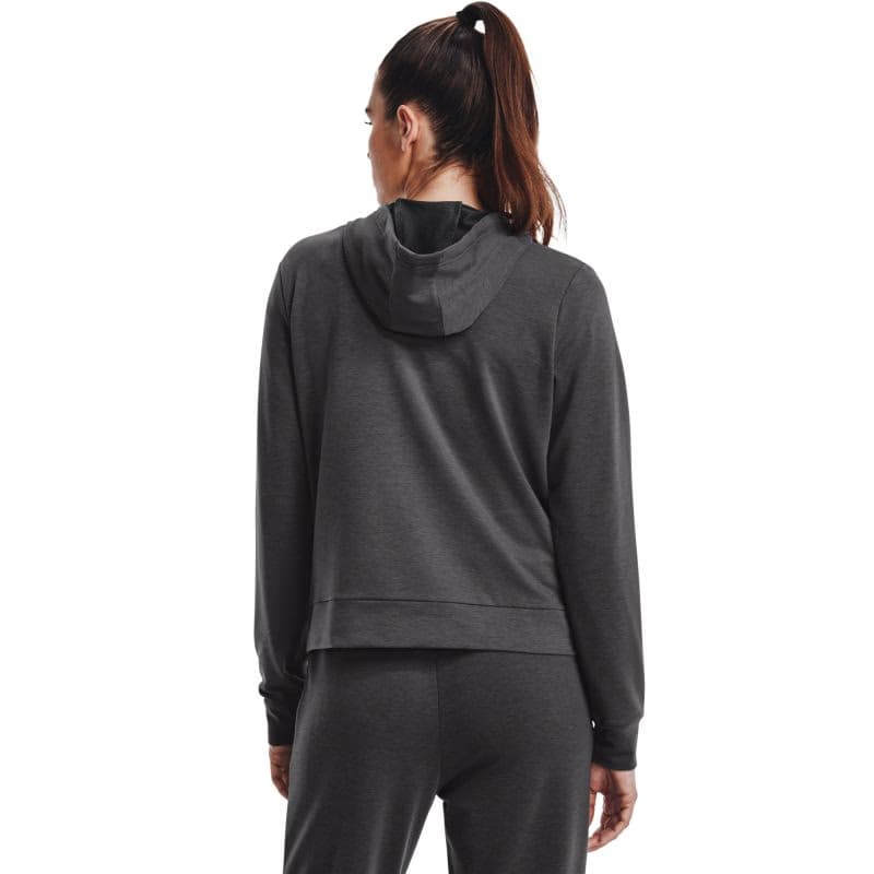 Dámska mikina so zipsom UNDER ARMOUR Rival Terry FZ Hoodie-GRY 2