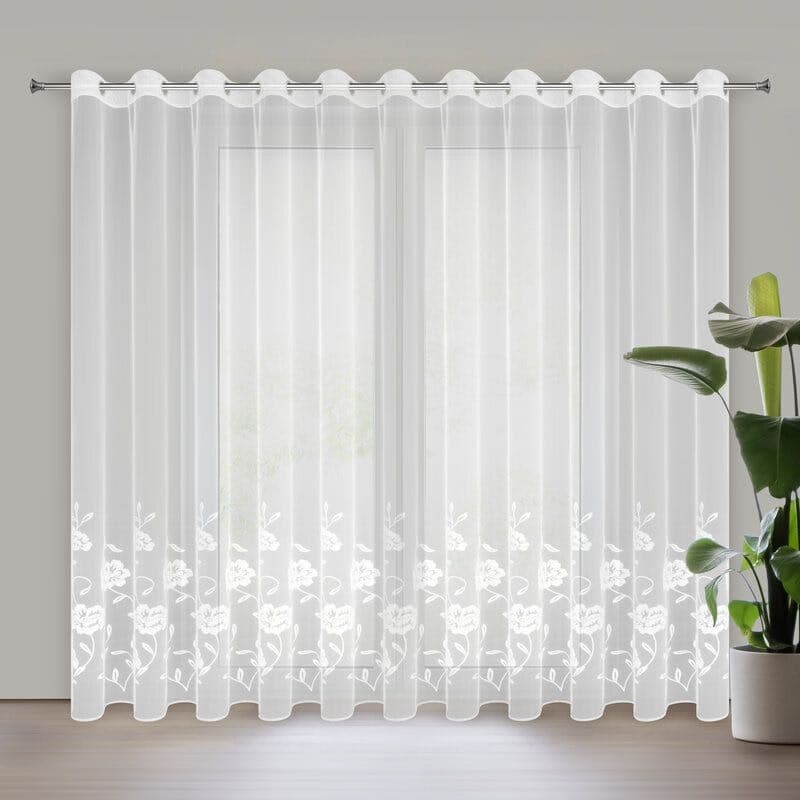 ArtFir Záclona NATALI K | biela 350 x 250 cm