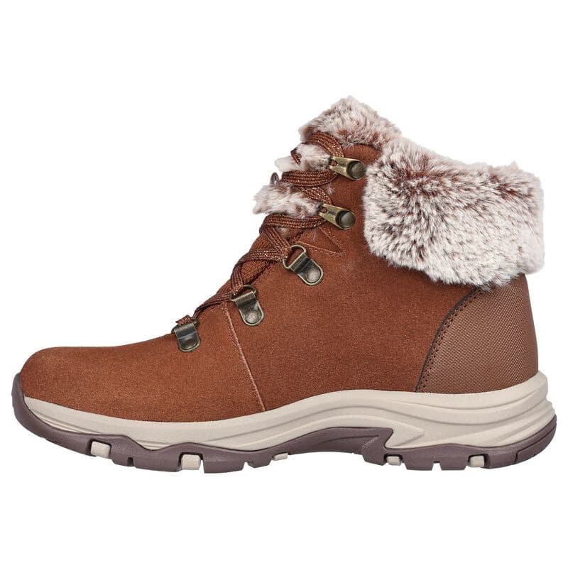 Dámske členkové zimné topánky SKECHERS Trego Falls Finest chestnut 3