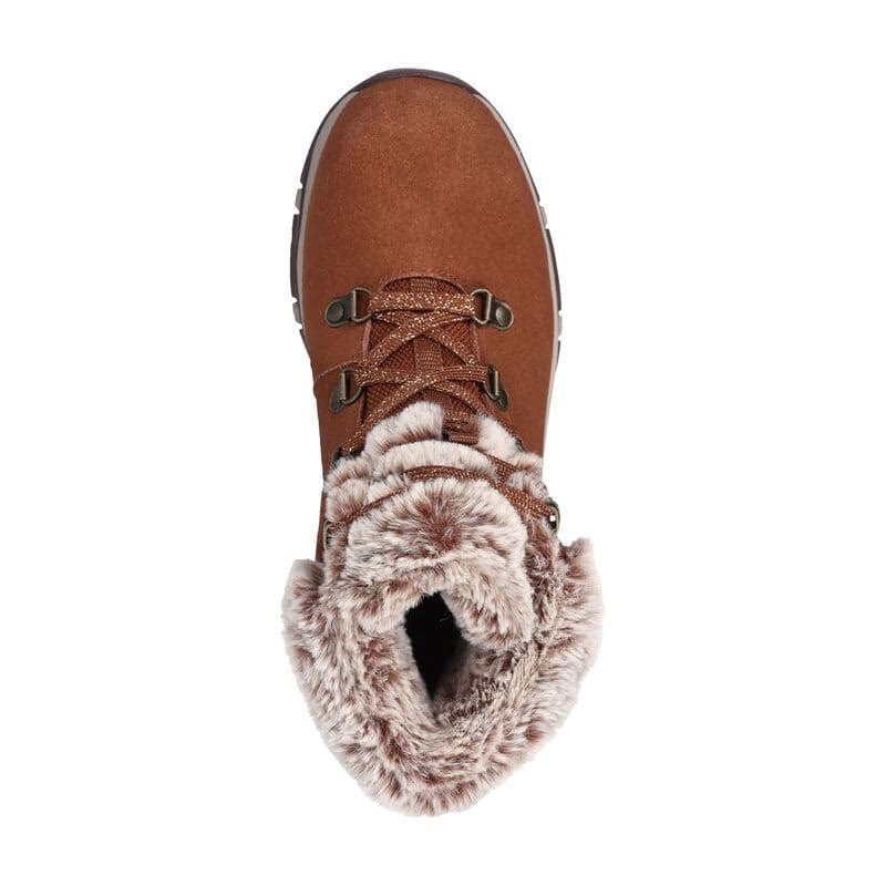 Dámske členkové zimné topánky SKECHERS Trego Falls Finest chestnut 4