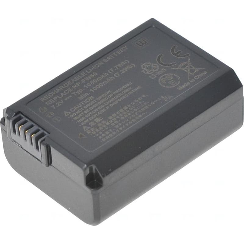 Batéria T6 power Sony NP-FW50, 1080mAh, čierna