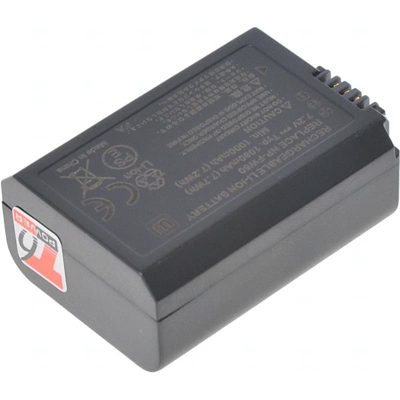 Batéria T6 power Sony NP-FW50, 1080mAh, čierna 2