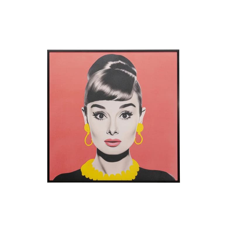 Zarámovaný obraz Diva Brunette 60x60cm
