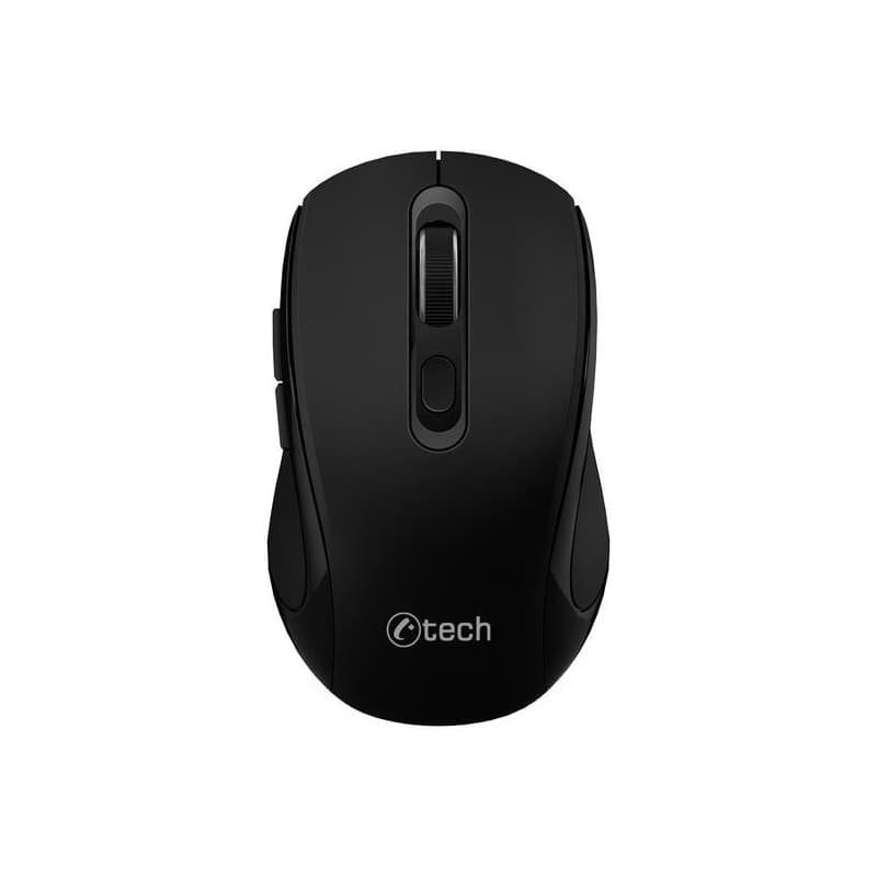 C-TECH myš Dual mode WLM-12BK, bezdrôtová, 1600DPI, 6 tlačidiel, čierna, USB nano receiver 1